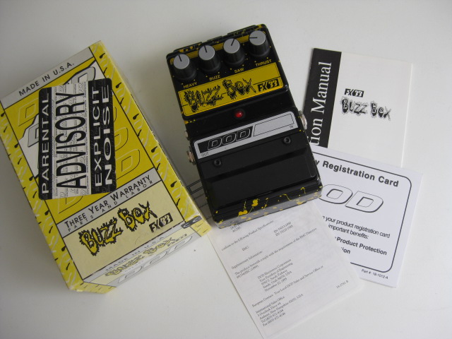 DOD FX33 Buzz Box - $485.00 : Studio1525, Guitar Effect Pedals