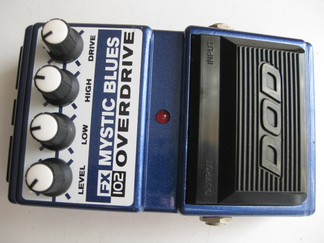 DOD FX102 Mystic Blues Overdrive - Click Image to Close